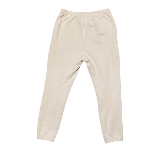 Adult Poppi Stay Juicy Sweatpants Wide Leg Graphic Lounge Pants Beige S - Picture 4 of 9